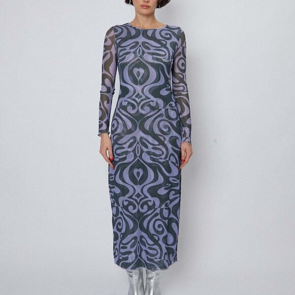 Find Me Now - Dream On Mesh Dress - Picture 7 of 8